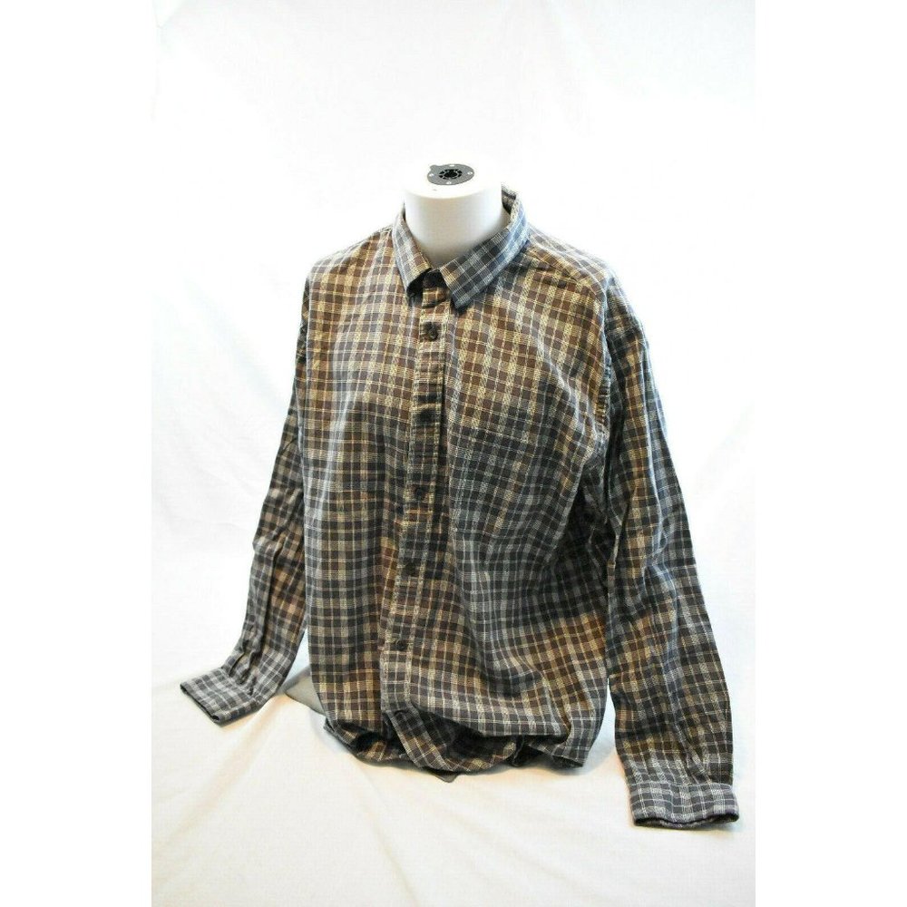 John Bartlett Consensus Plaid Button Down Shirt